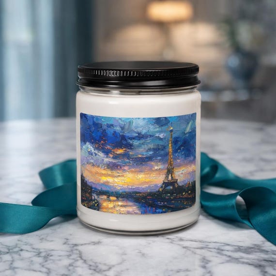 Eiffel Tower Soy Candle