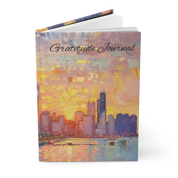 Chicago Skyline Watercolor Journal