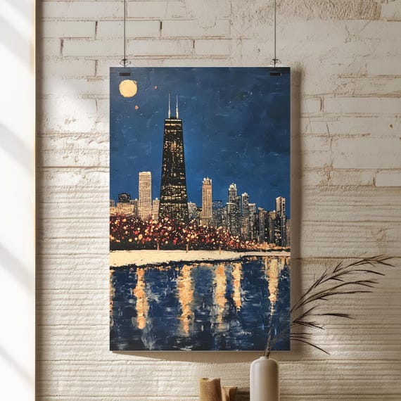 Chicago Skyline Wall Art