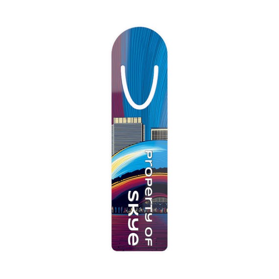 Chicago Pop Art Bean Metal Bookmark