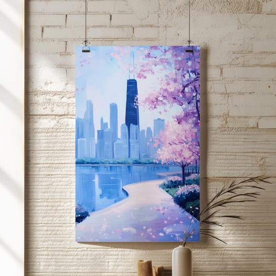 Chicago Skyline Print