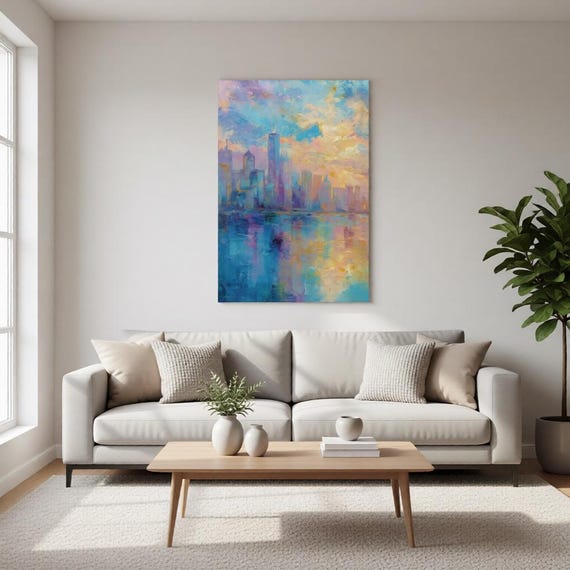 Chicago Skyline Perspectives Poster Print